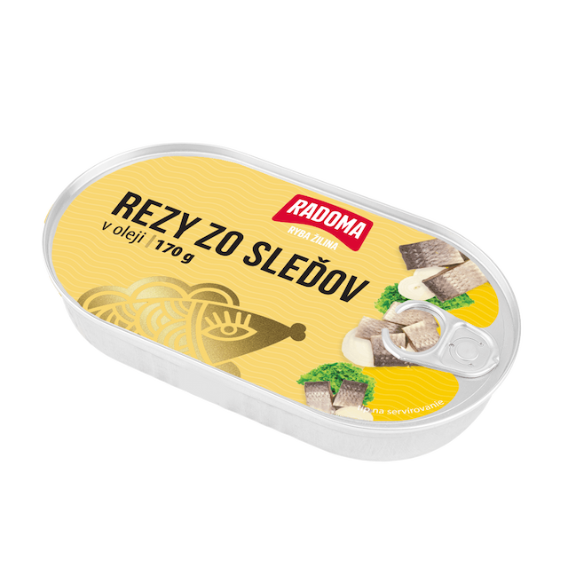 Rezy zo sleďov v oleji 170g