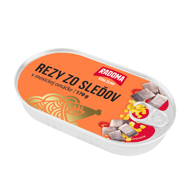  Rezy zo sleďov v mexickej omáčke 170g