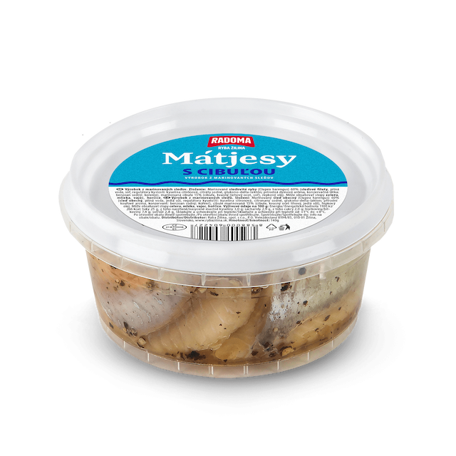 Matjesy s cibuľou 140g