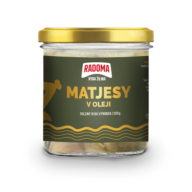 Matjesy v oleji 300g