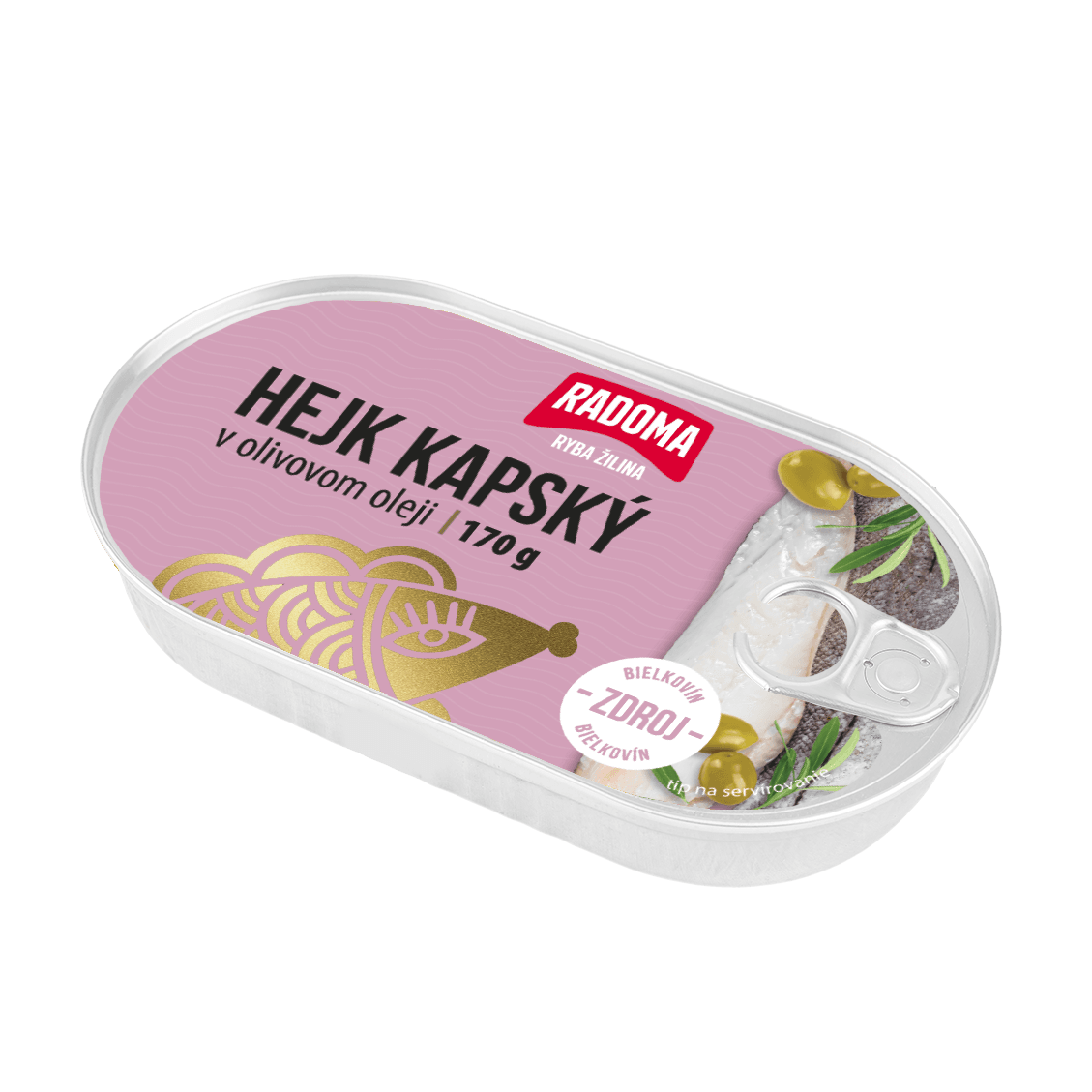 Hejk kapský v olivovom oleji