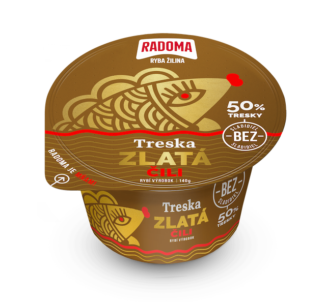 Treska Zlatá Čili 140g