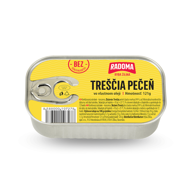 Radoma Treščia pečeň 121g