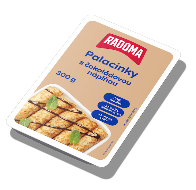 Palacinky s čokoládovou náplňou 300g