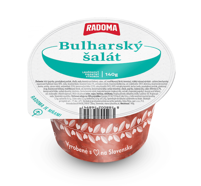 Bulharský šalát 140g