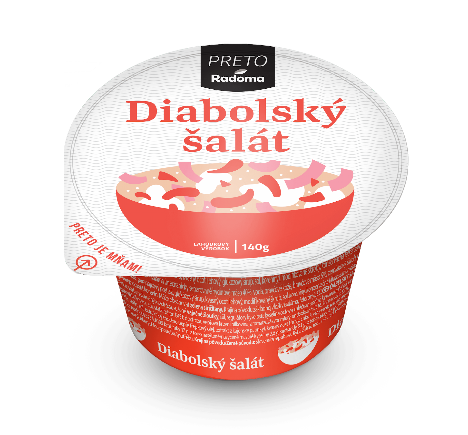 Diabolský šalát 140g