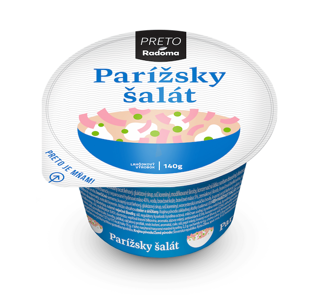 Parížsky šalát 140g