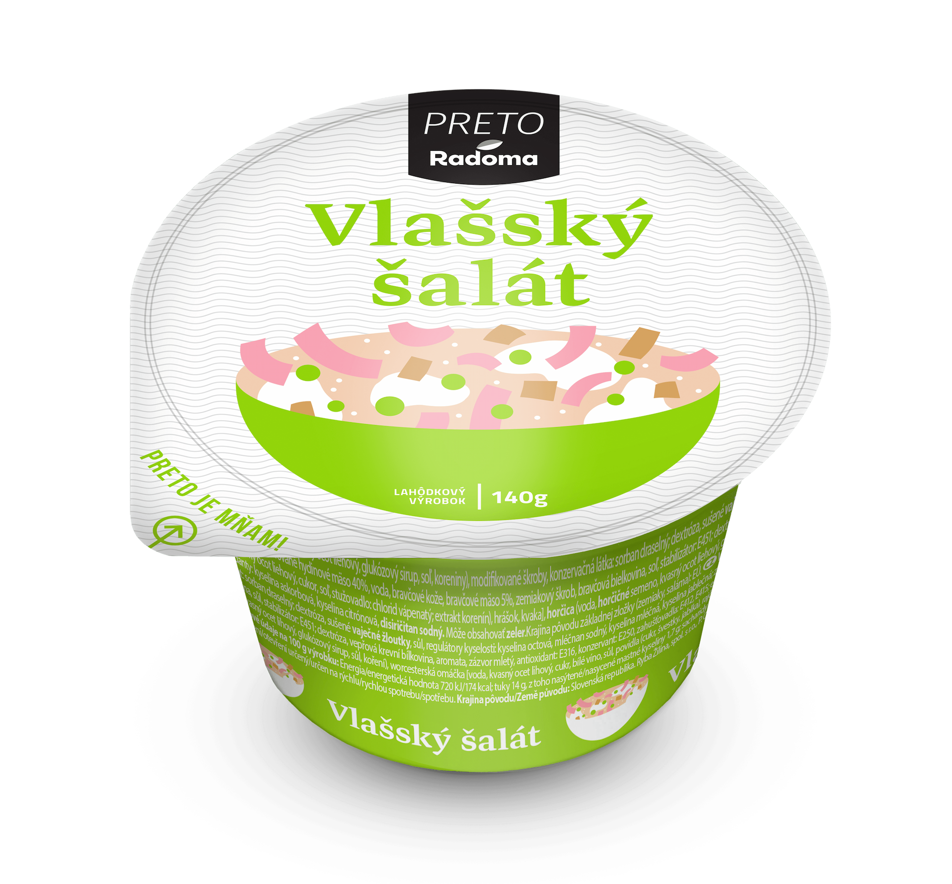 Vlašský šalát 140g