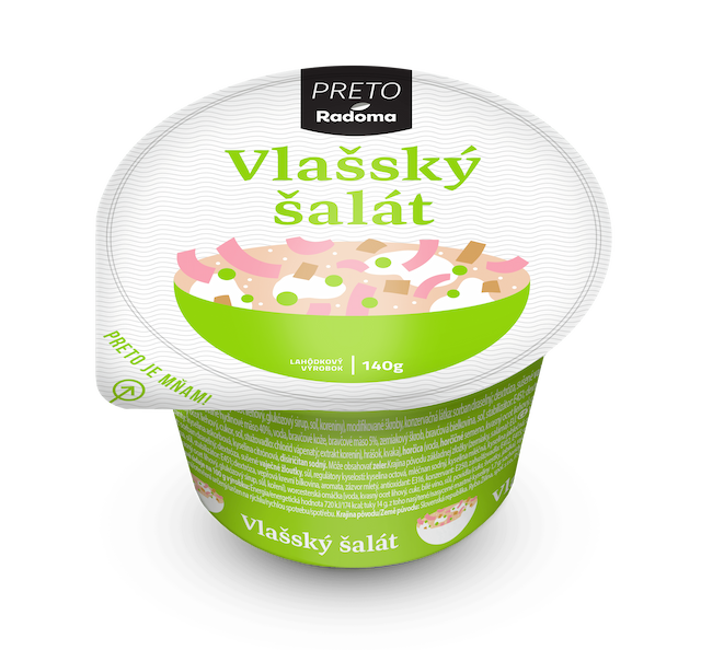 Vlašský šalát 140g