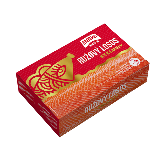 Ružový losos porcie Exklusiv 250g