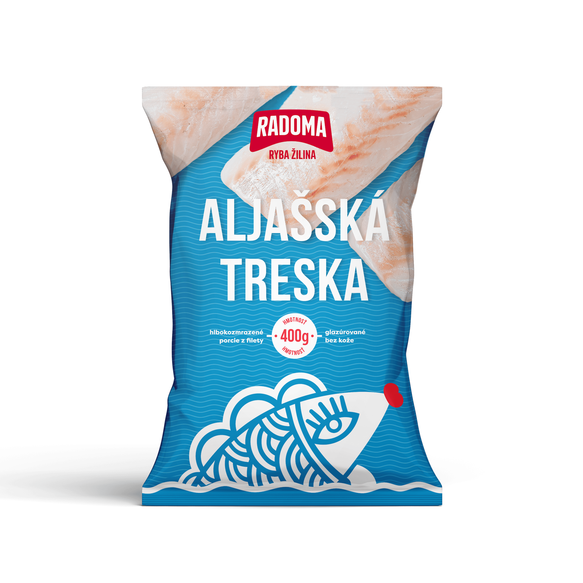 Filety z aljašskej tresky 400g
