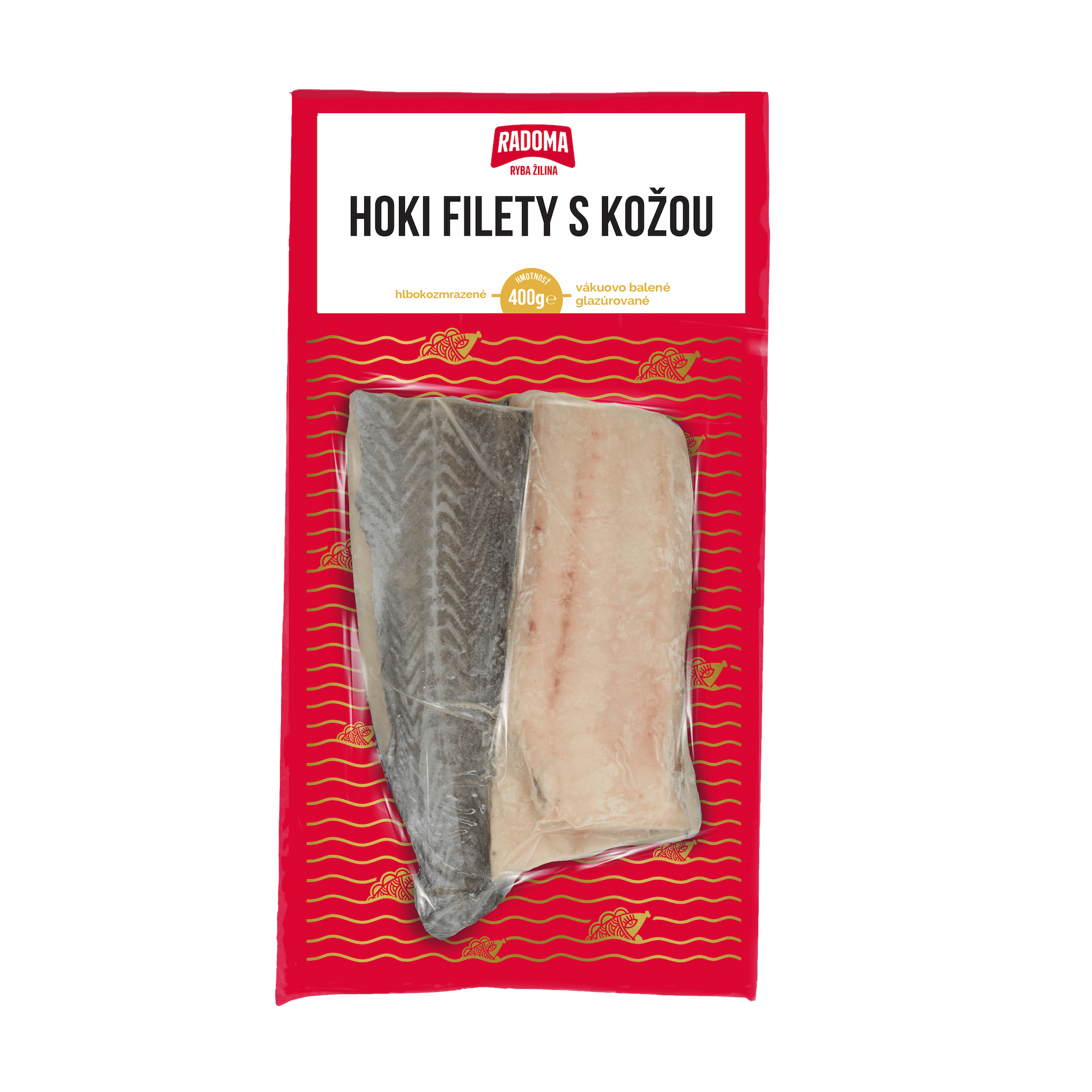 Hoki filety s kožou 400g 