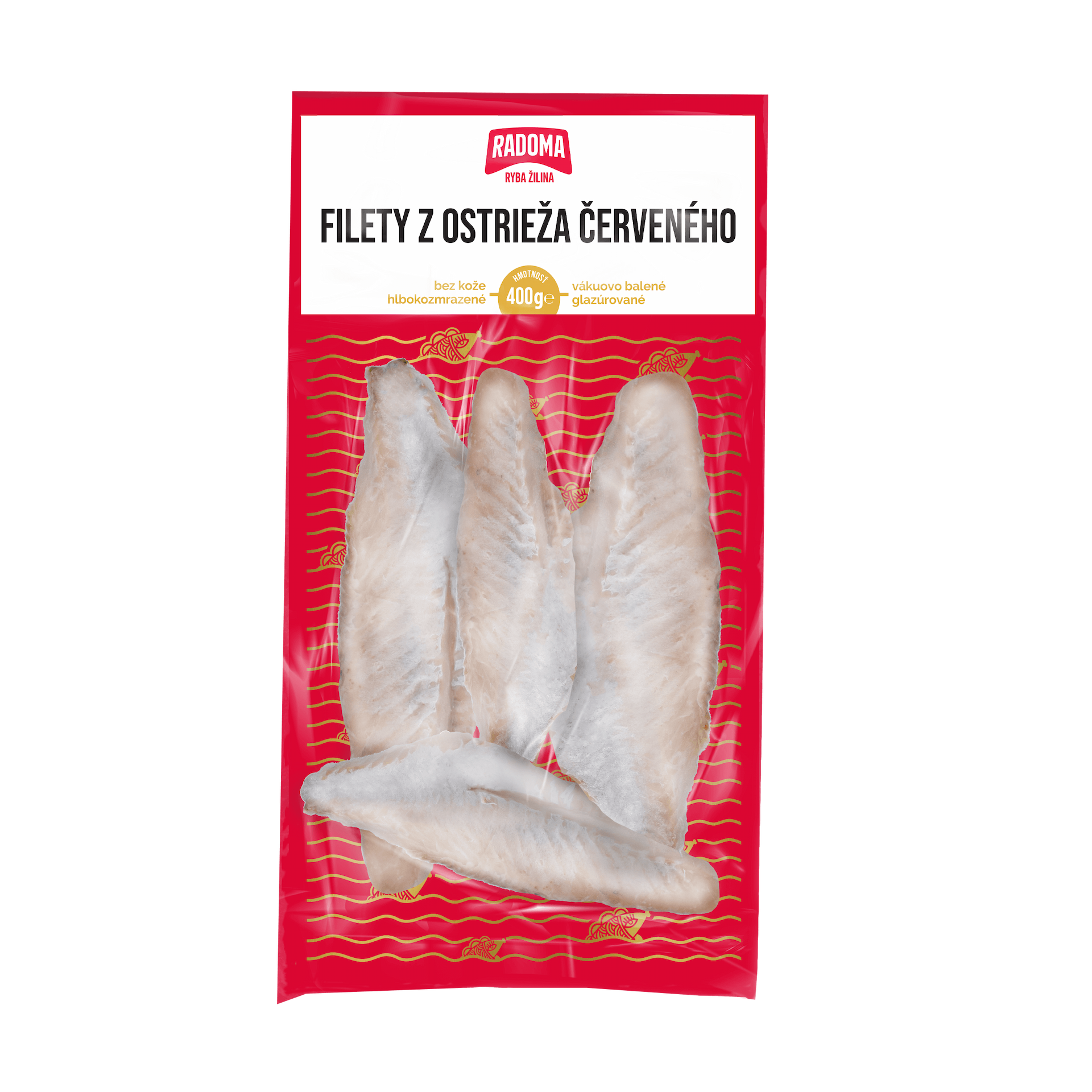 Filety z ostrieža červeného 400g