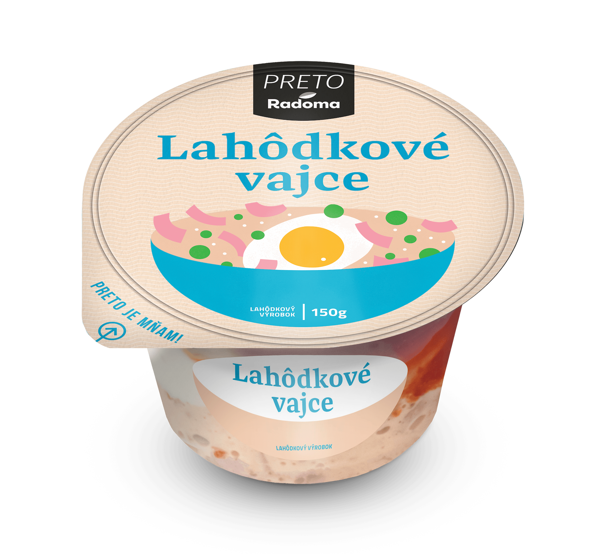 Lahôdkové vajce 150g