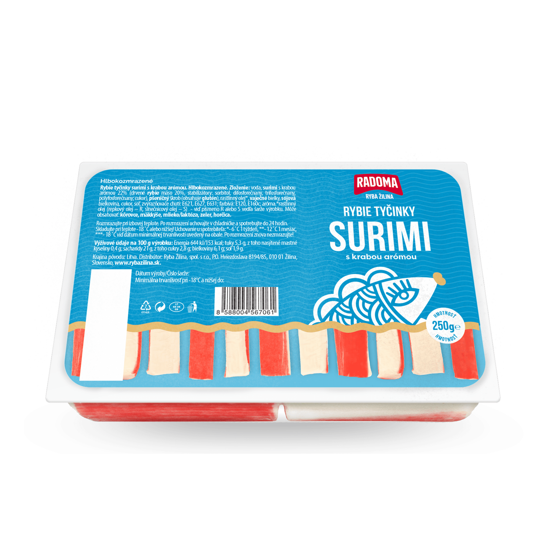 Rybie tyčinky Surimi 250g