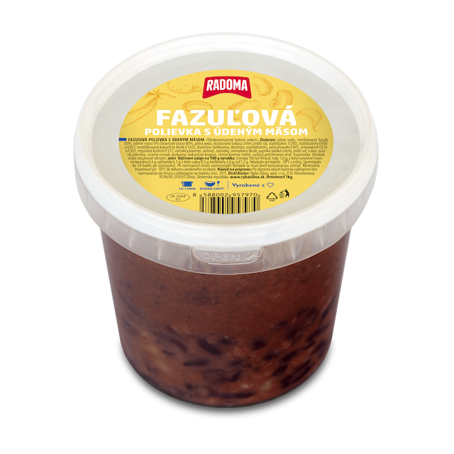  Fazuľová polievka s údeným mäsom 1kg