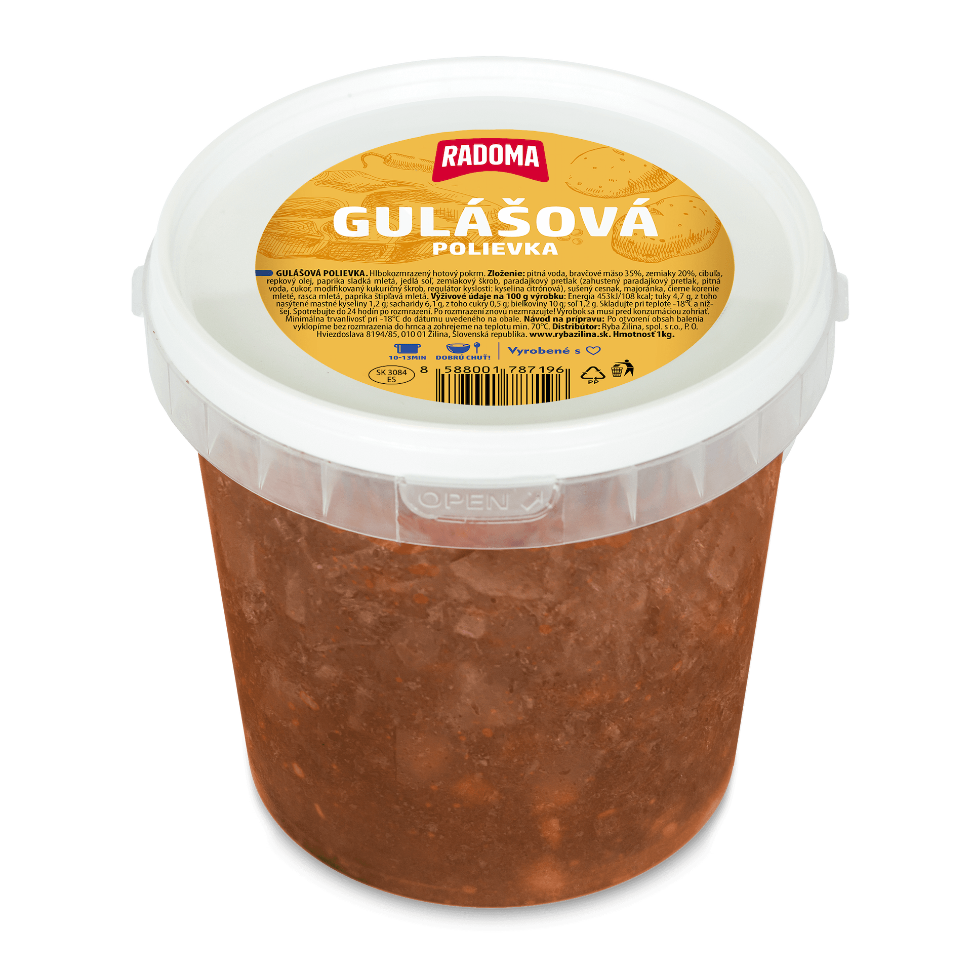 Gulášová polievka 1 kg