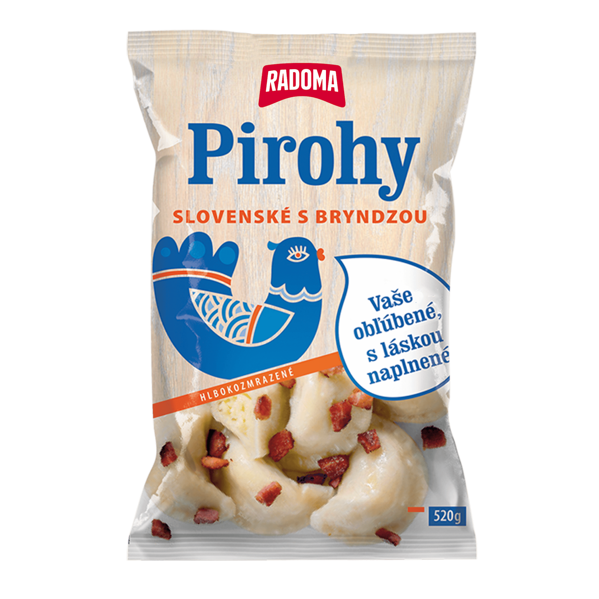 Slovenské pirohy s bryndzou 520g
