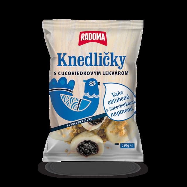 Knedličky s čučoriedkovým lekvárom 520g