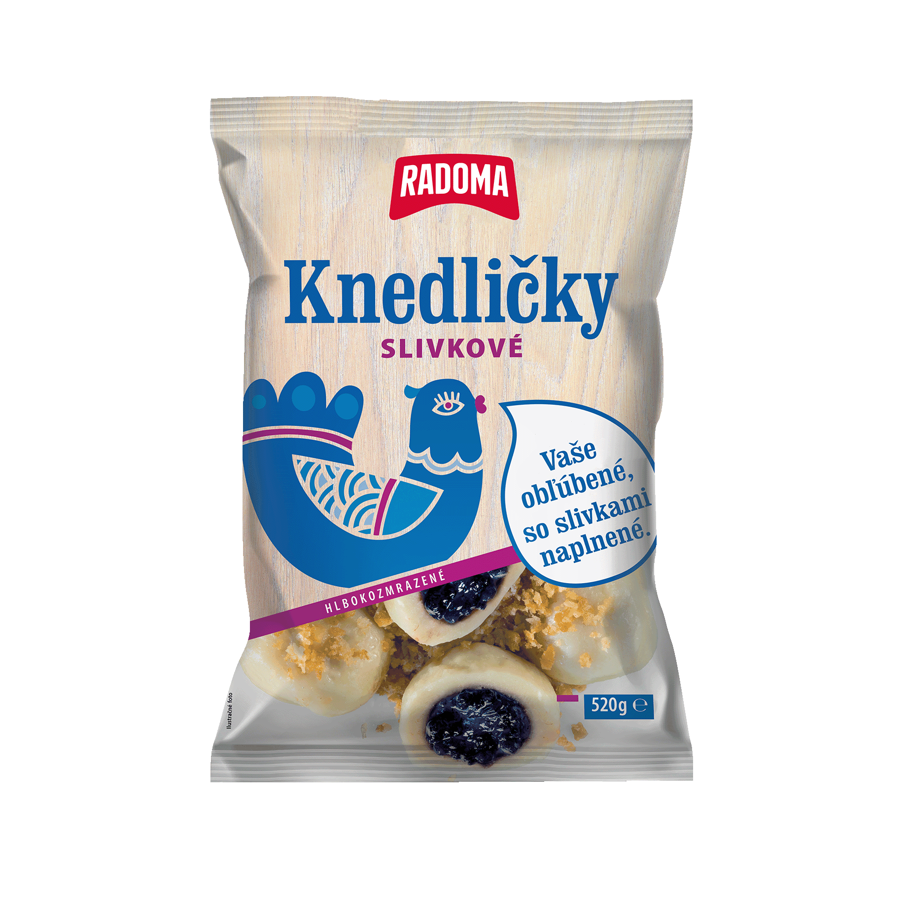 Knedličky slivkové 520g