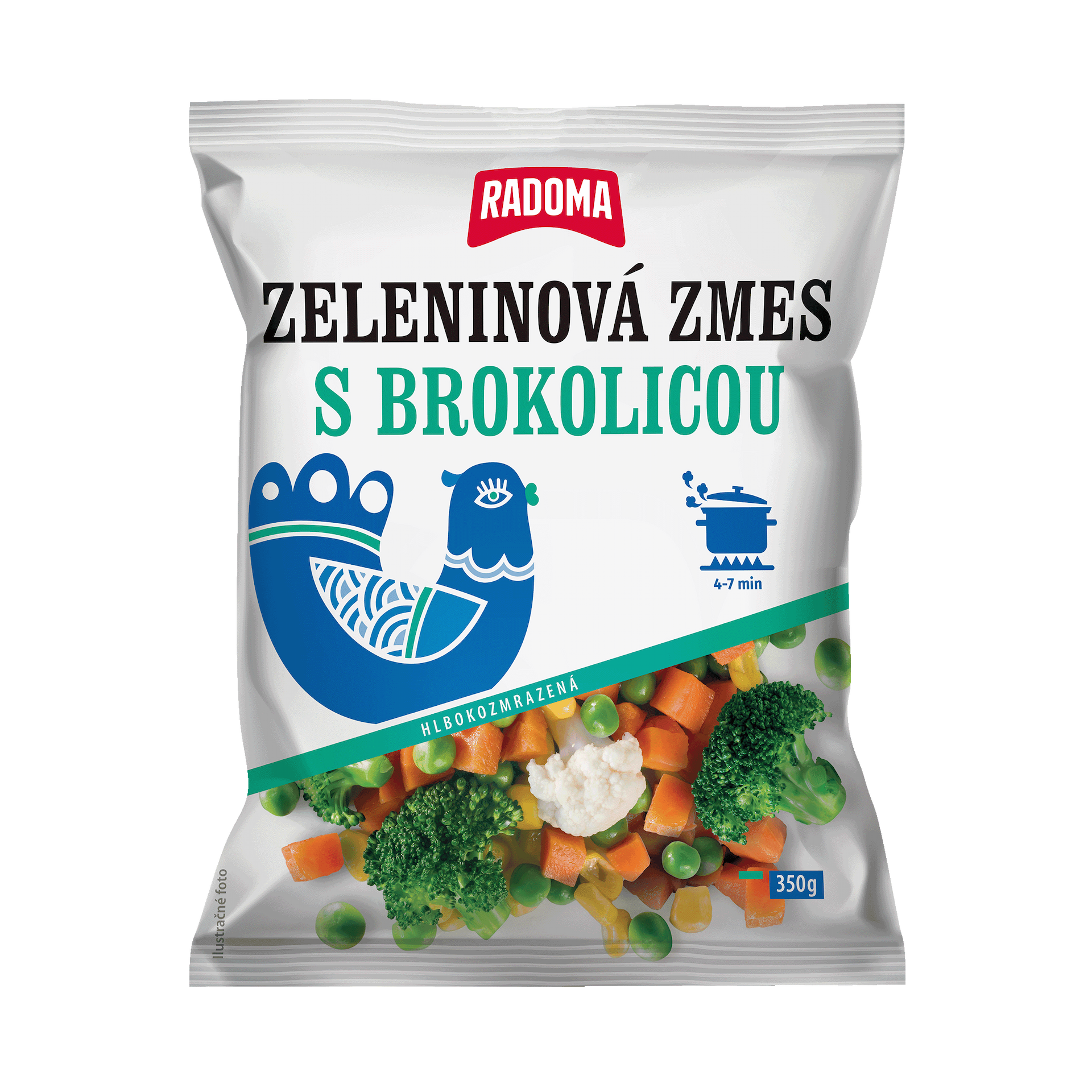 Zeleninová zmes s brokolicou 350g
