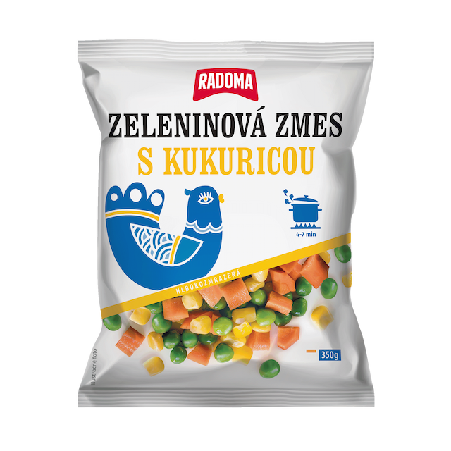 Zeleninová zmes s kukuricou 350g