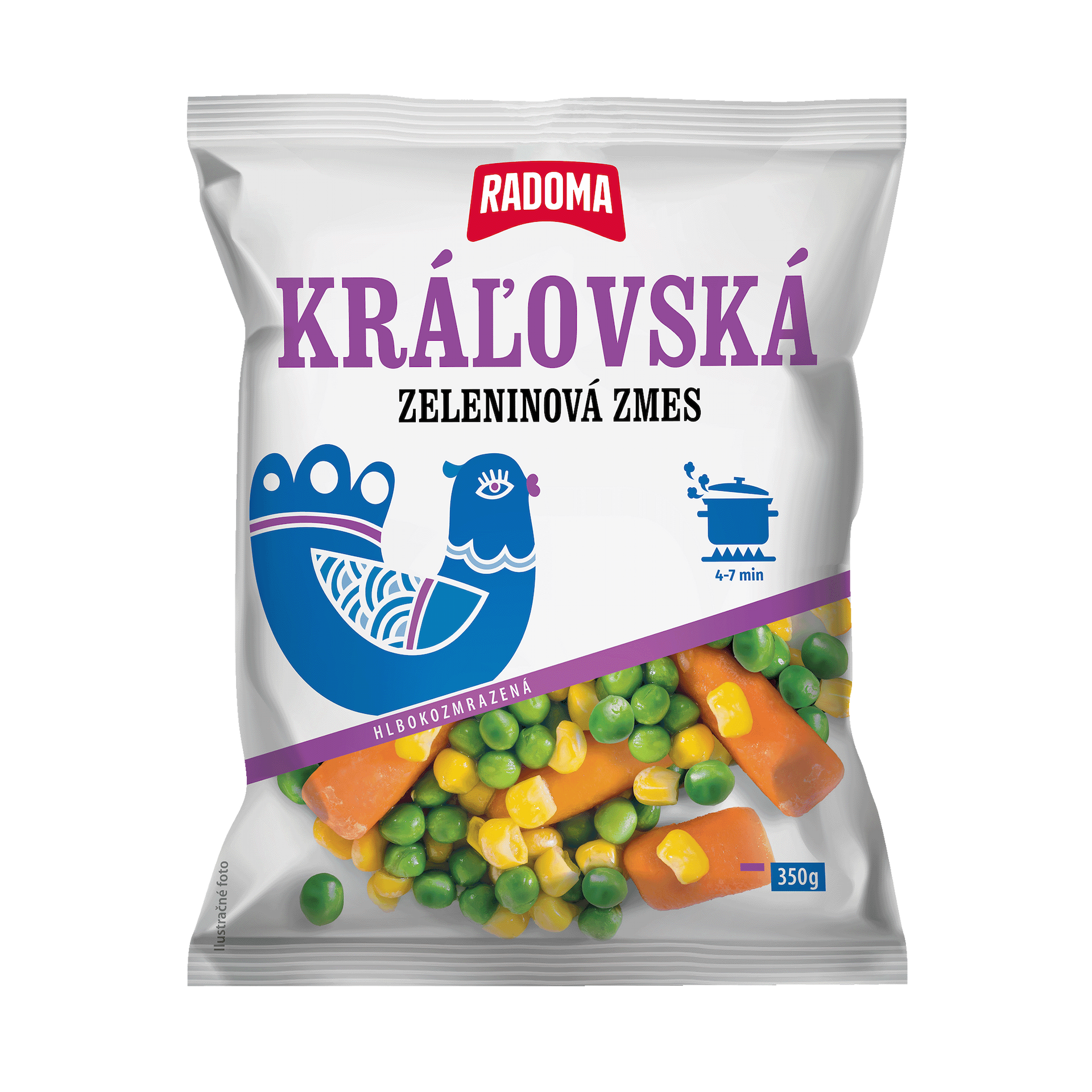 Zeleninová zmes kráľovská 350g