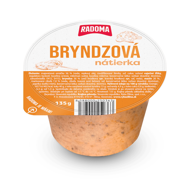 Bryndzová nátierka 135g