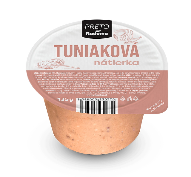 Tuniaková nátierka 135g