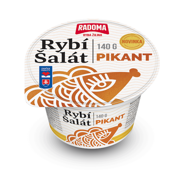 Rybí šalát PIKANT 140g 