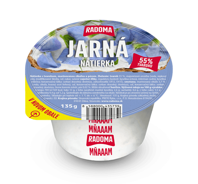 Spring spread with cottage cheese 135g