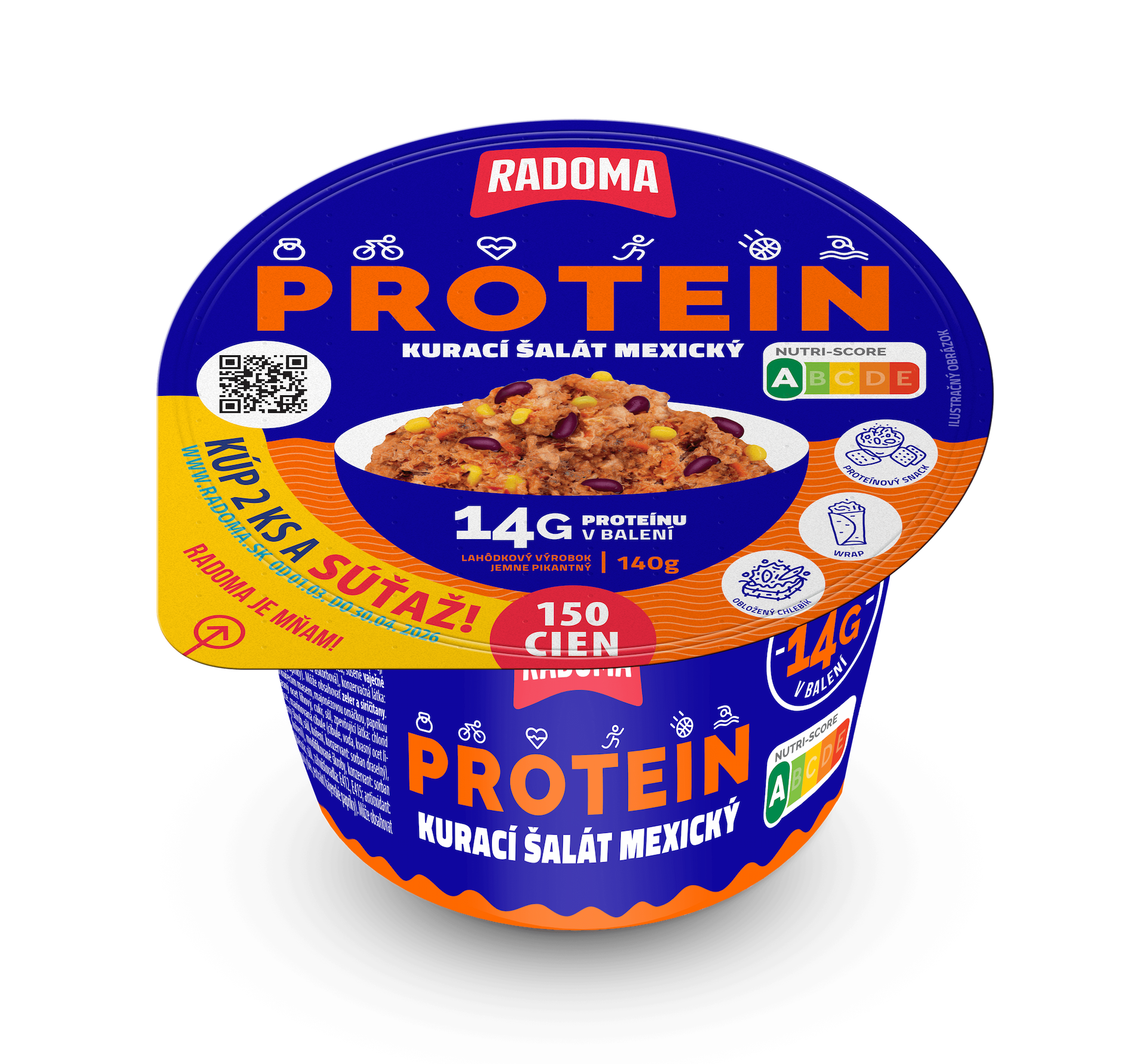 PROTEIN Kurací šalát mexický 140g
