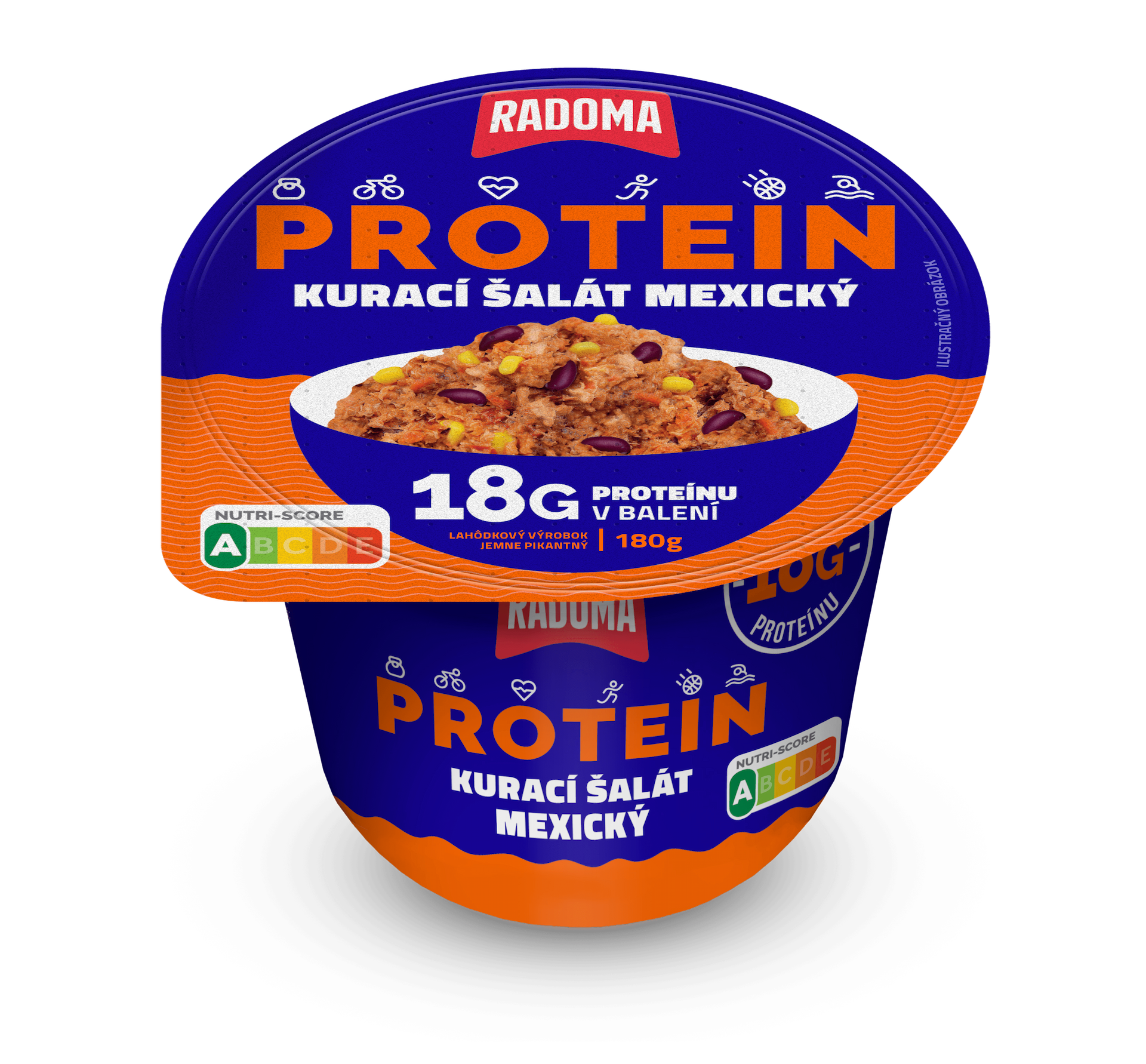 PROTEIN Kurací šalát mexický 180g