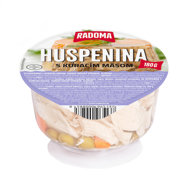 Huspenina s kuracím mäsom 180g