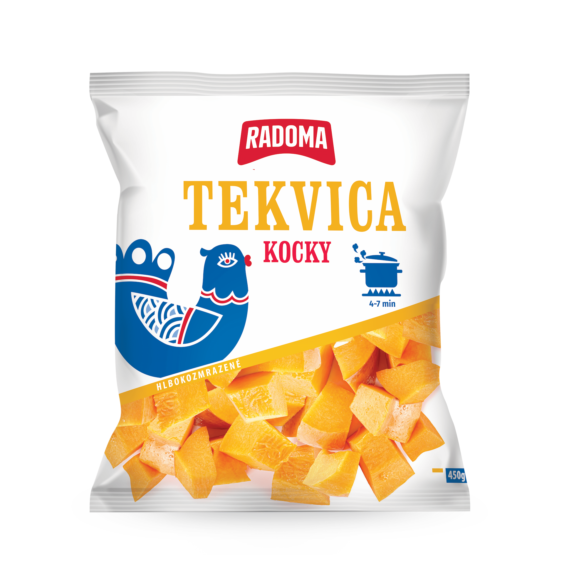 Tekvica kocky 450g