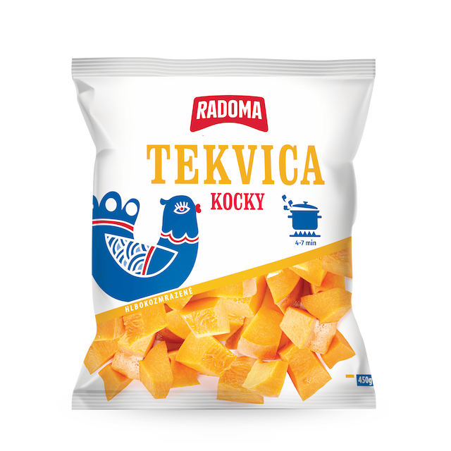Tekvica kocky 450g