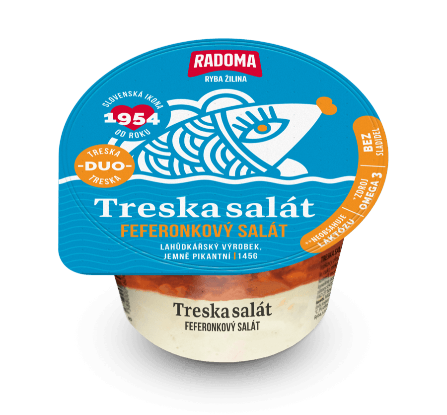 Treska salát feferonkový salát 145 g