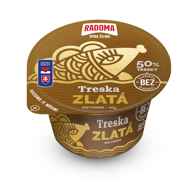 Treska Zlatá 140g