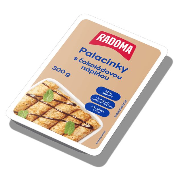 Palacinky s čokoládovou náplňou 300g