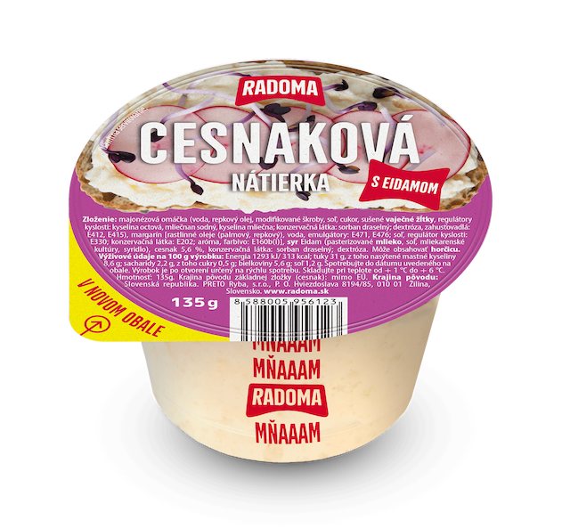 Cesnaková nátierka 135g