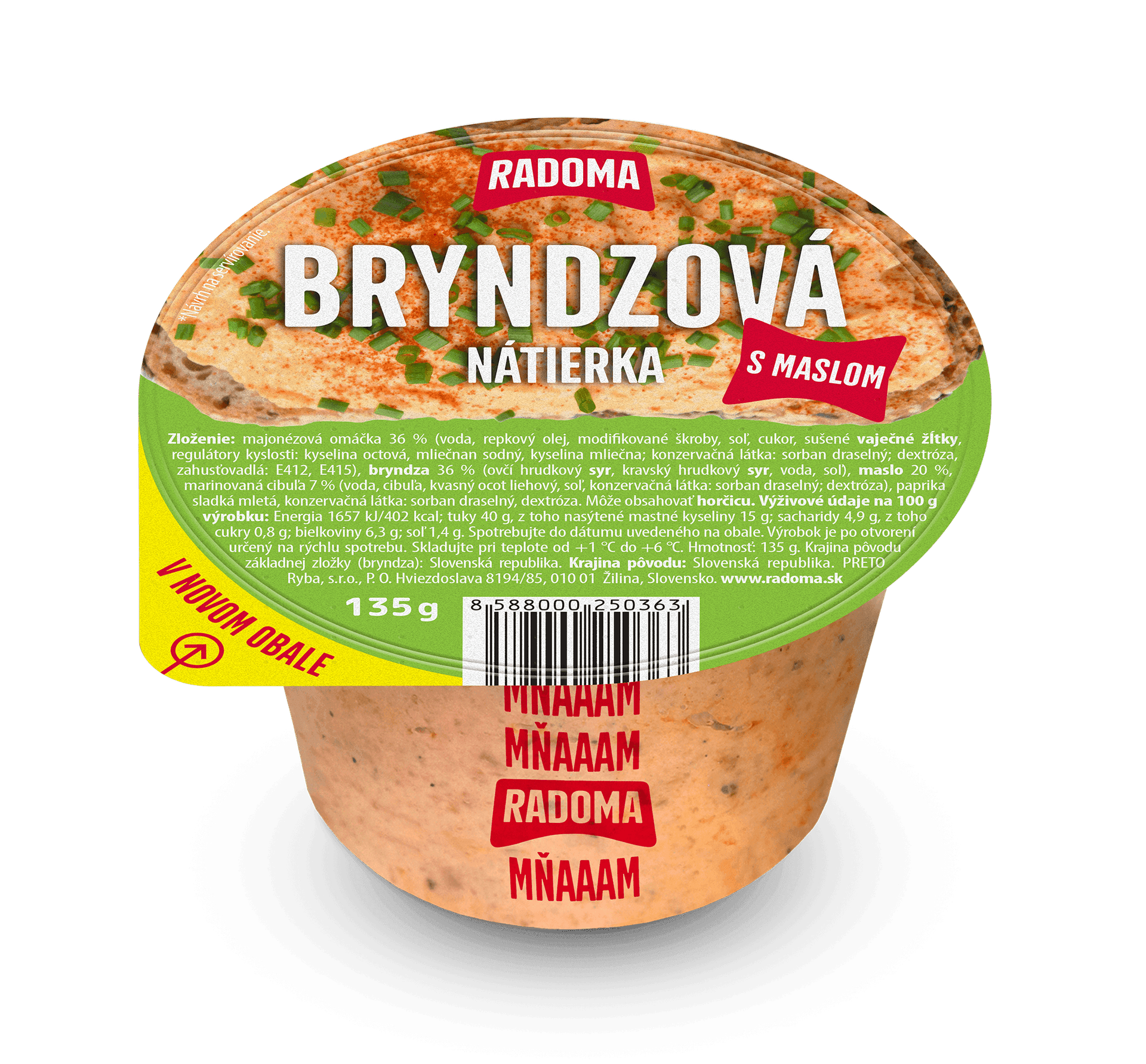Bryndzova spread 135g