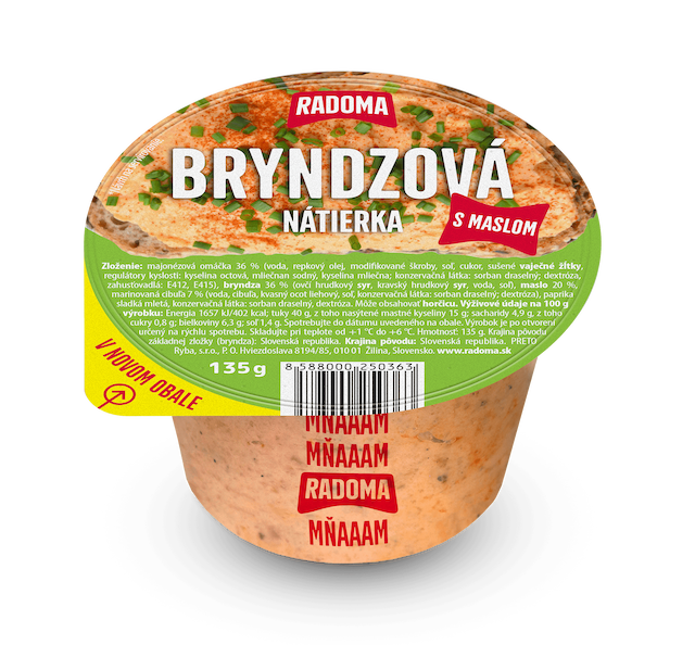 Bryndzová nátierka 135g