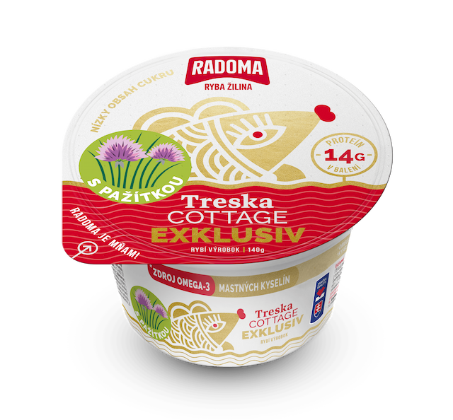 Treska Cottage Exklusiv s pažítkou 140g