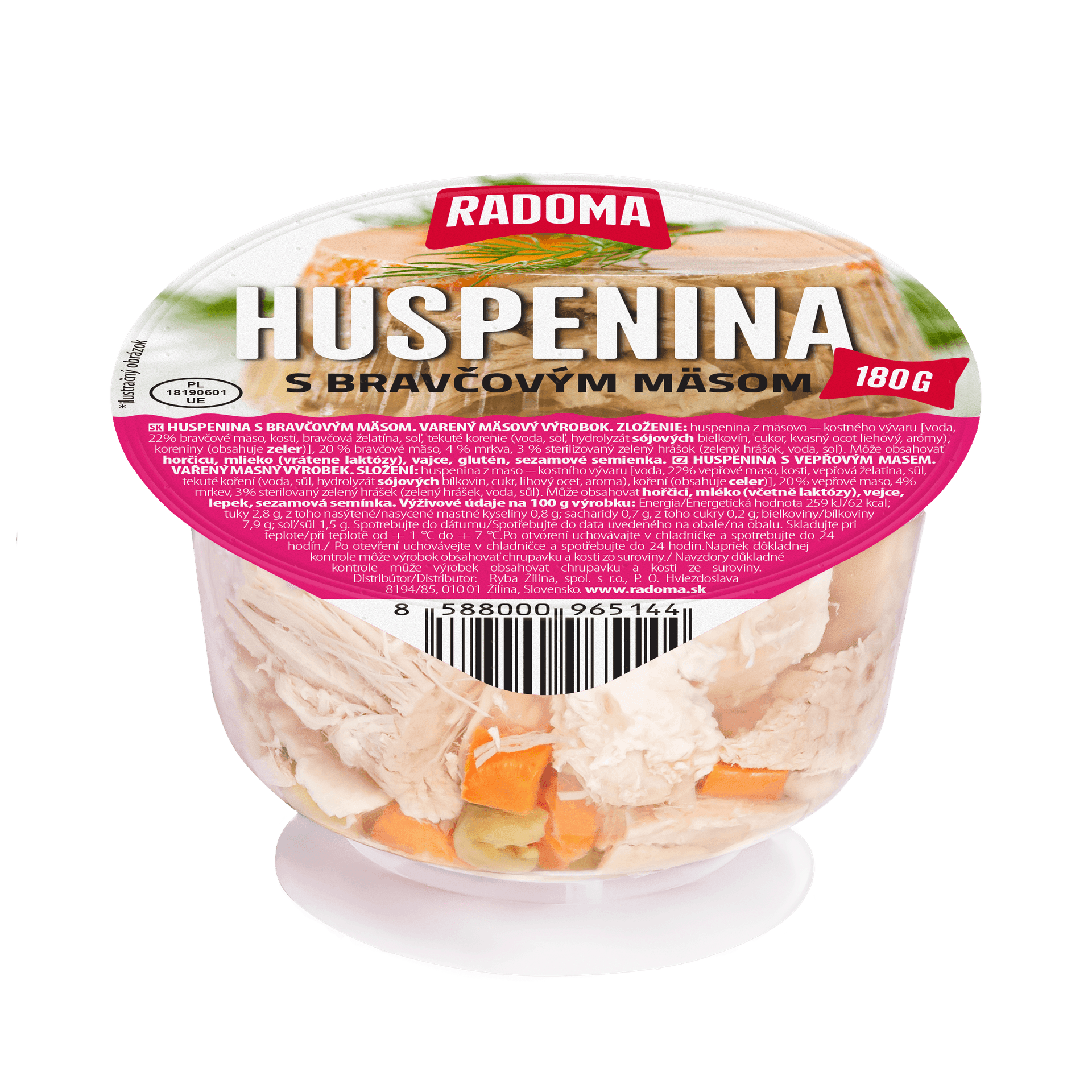 Jelly with pork 180g